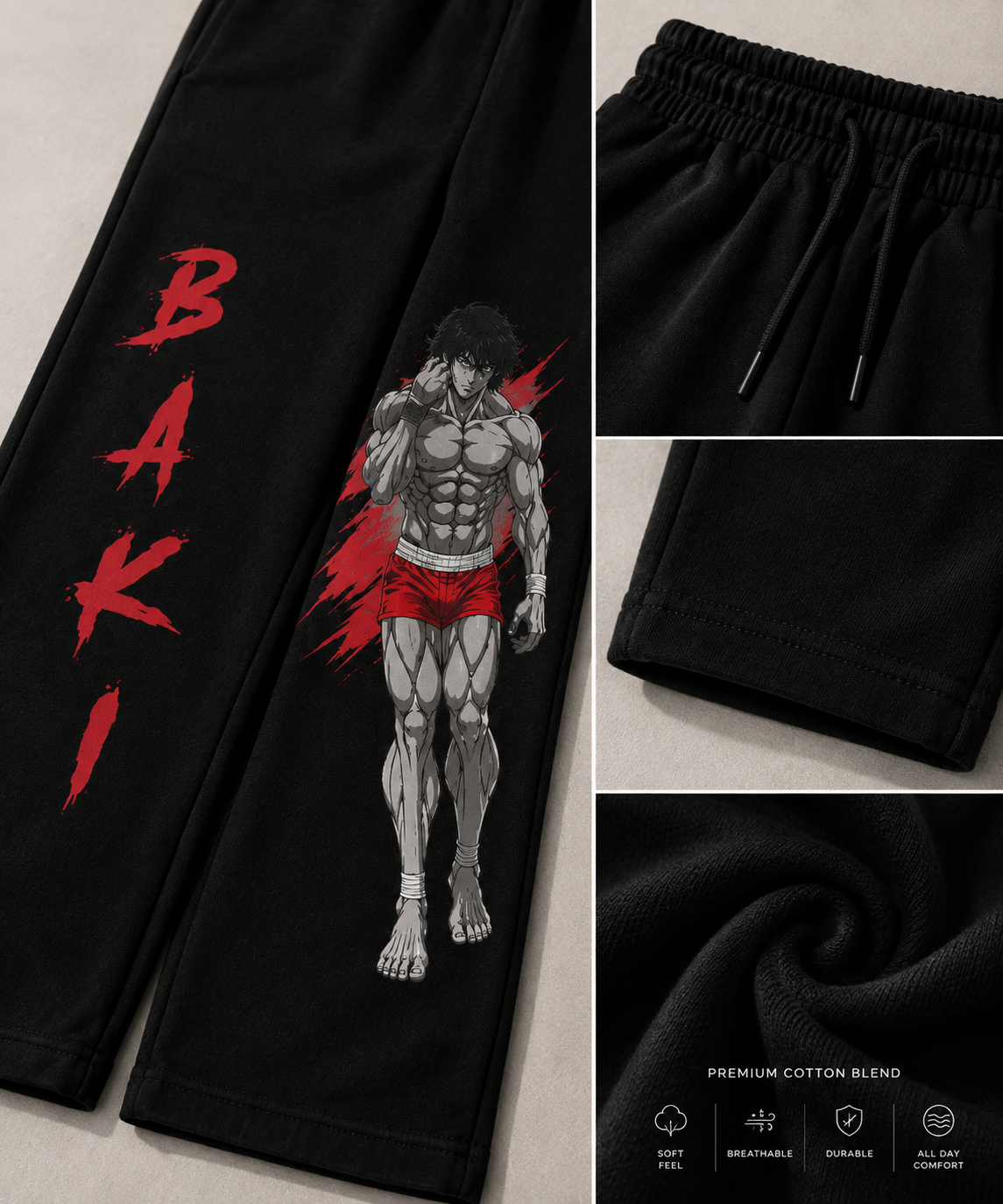 BAKI Baggy Trousers