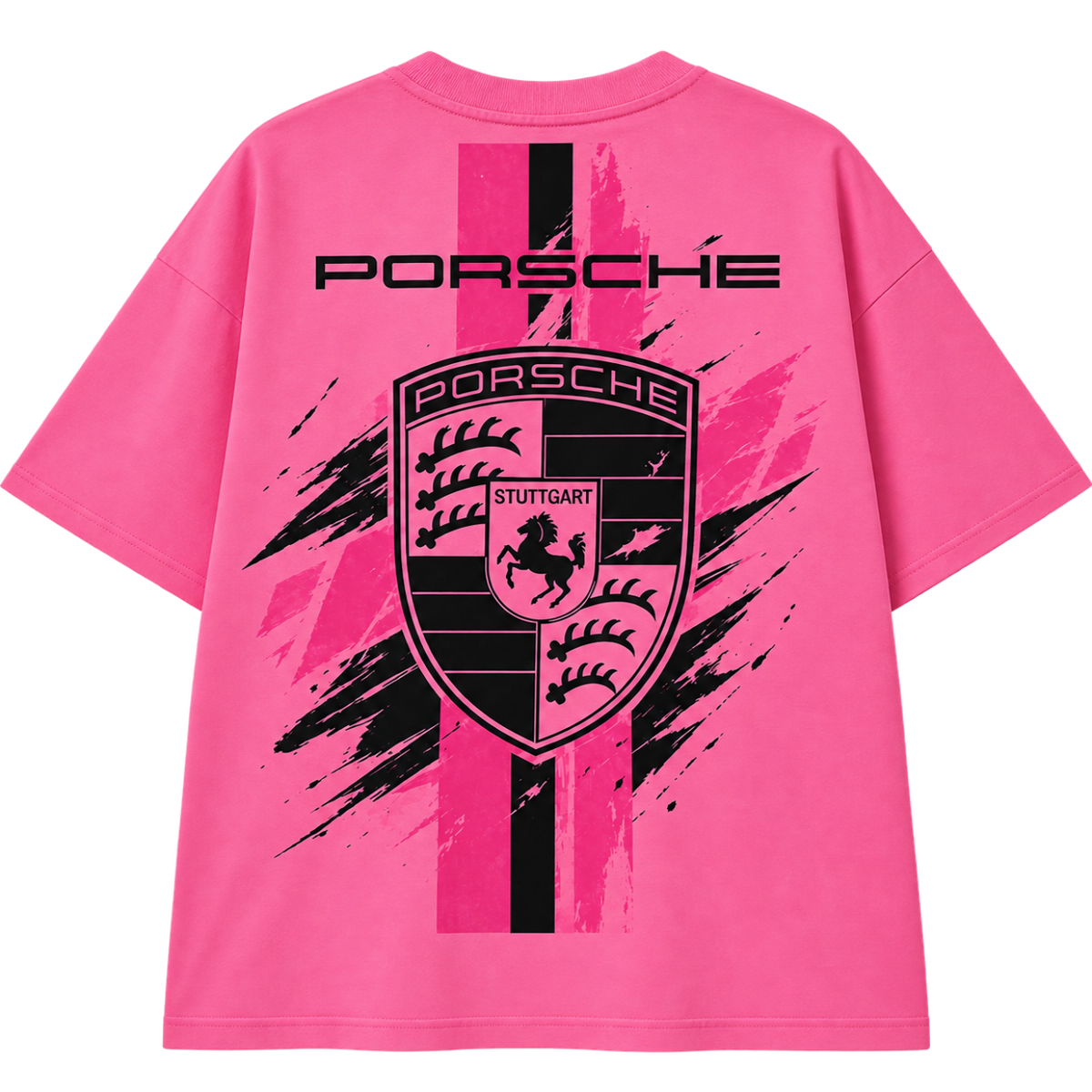 Porsche Oversized Graphic T-Shirt