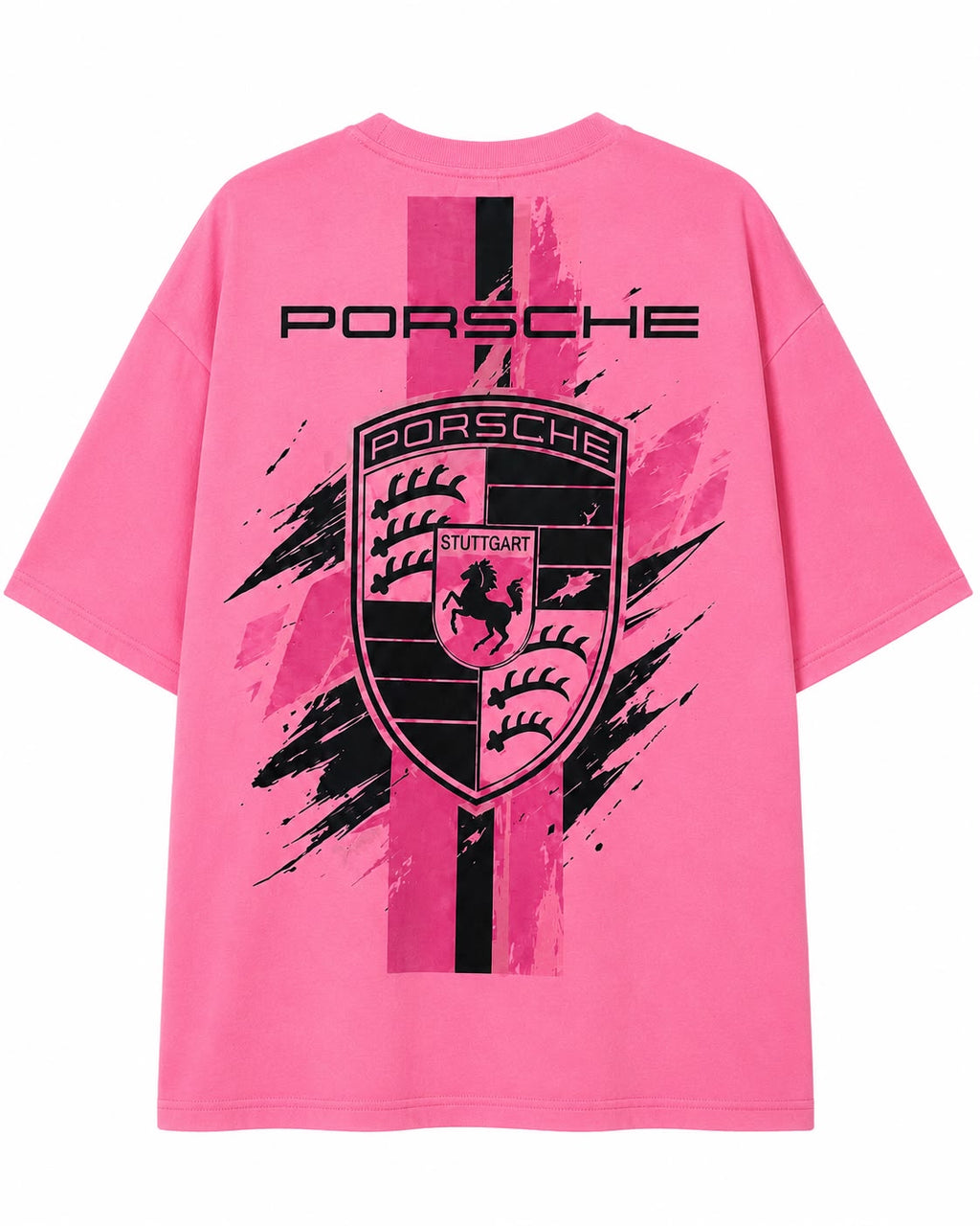Porsche Oversized Graphic T-Shirt