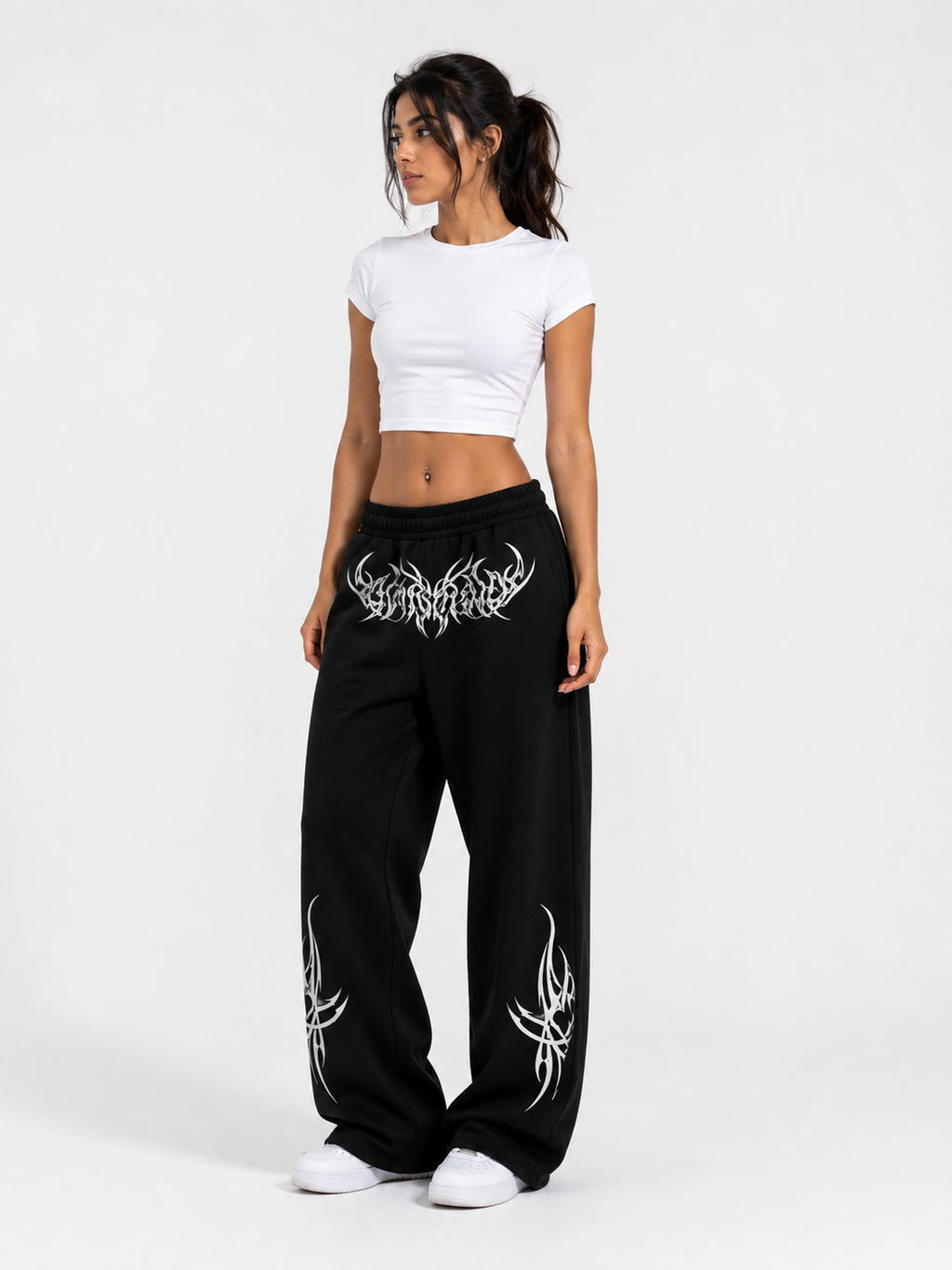 Tribal Flow Baggy Trousers